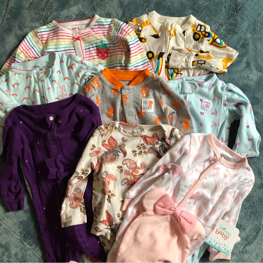 6mo jumpsuit bundle